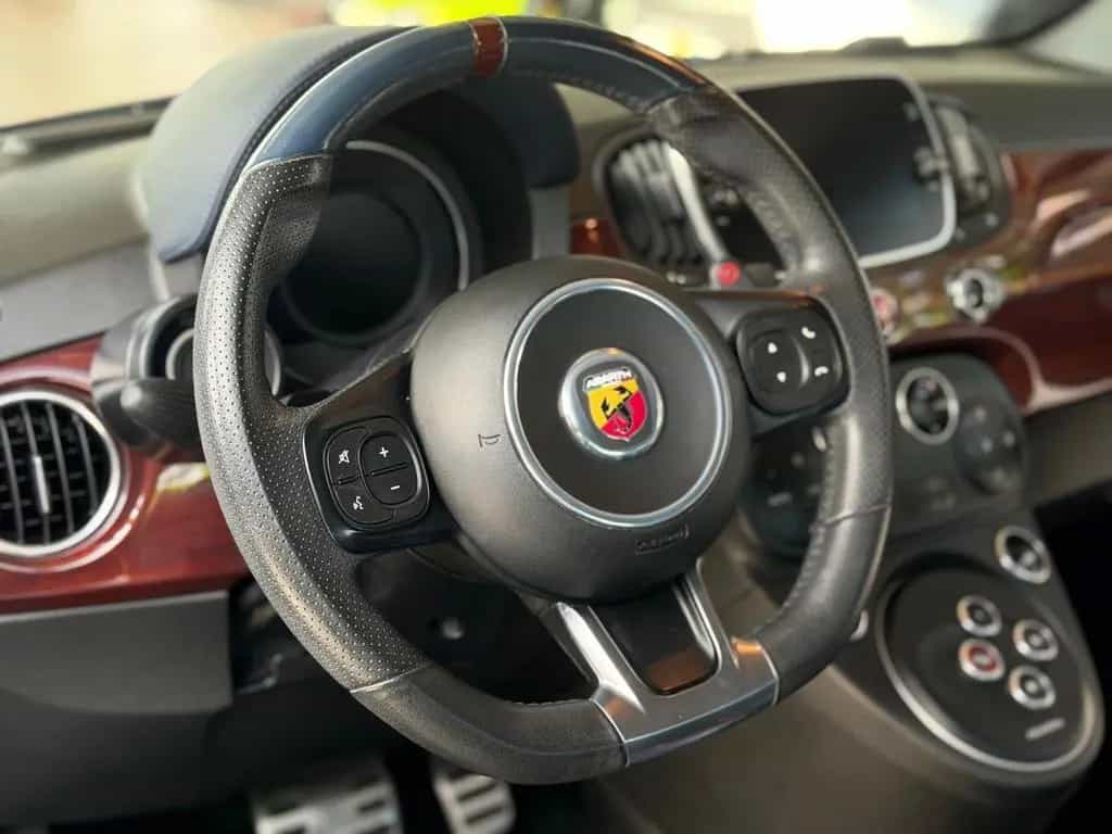 Abarth 695C Rivale  Navi KLIMA Mahagoni Optik  ALU 09/2018-photo-14