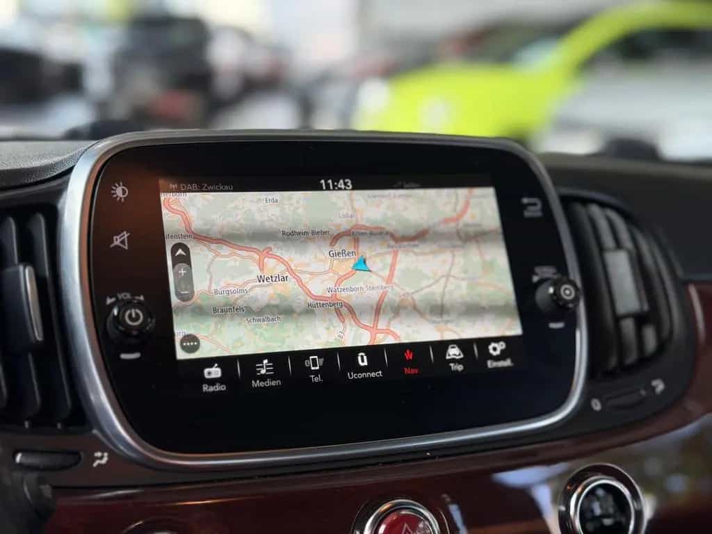 Abarth 695C Rivale  Navi KLIMA Mahagoni Optik  ALU 09/2018-photo-16
