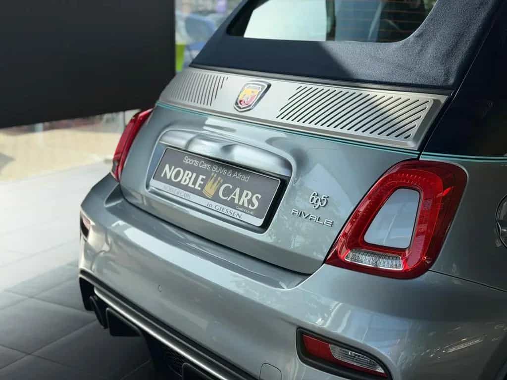 Abarth 695C Rivale  Navi KLIMA Mahagoni Optik  ALU 09/2018-photo-21
