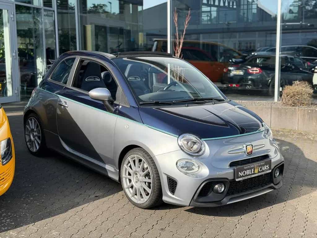 Abarth 695C Rivale  Navi KLIMA Mahagoni Optik  ALU 09/2018-photo-28