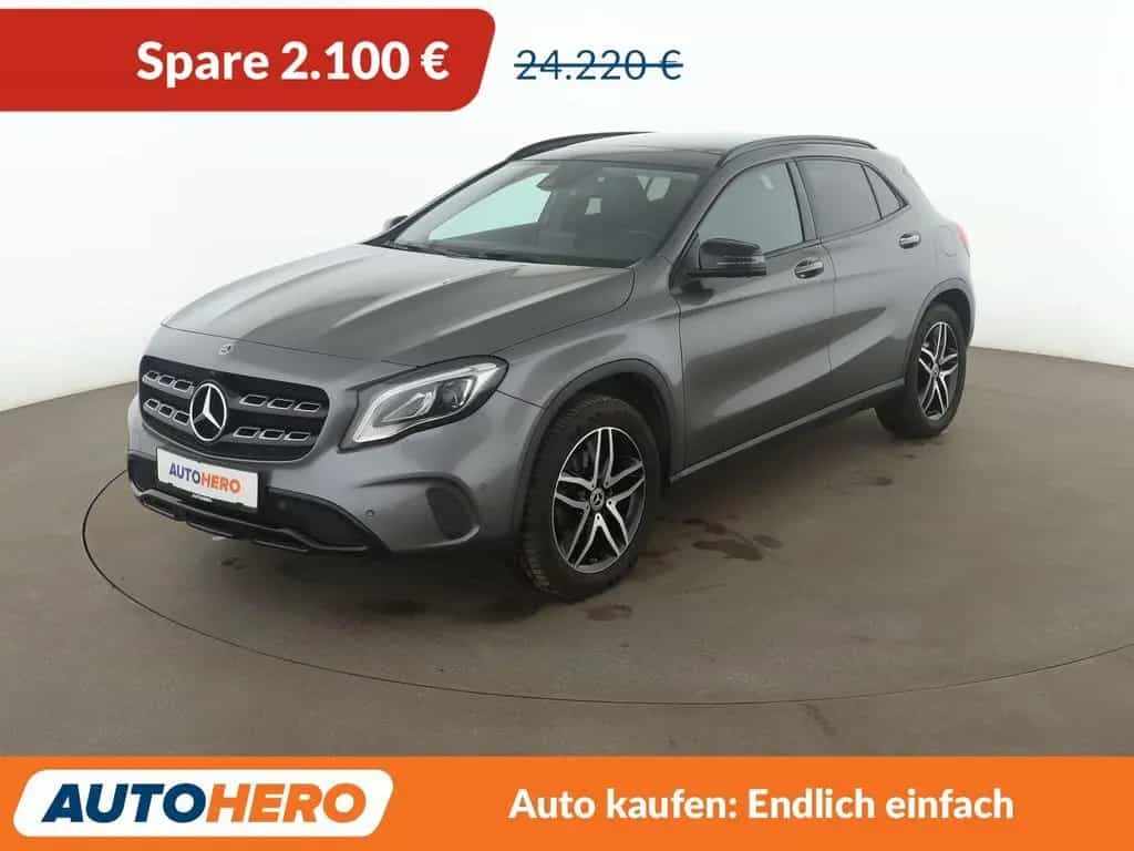 Mercedes-Benz GLA-Class 220 4Matic Urban Aut.*LED*NAVI*TEMPO*PDC*SHZ 12/2017-photo-0
