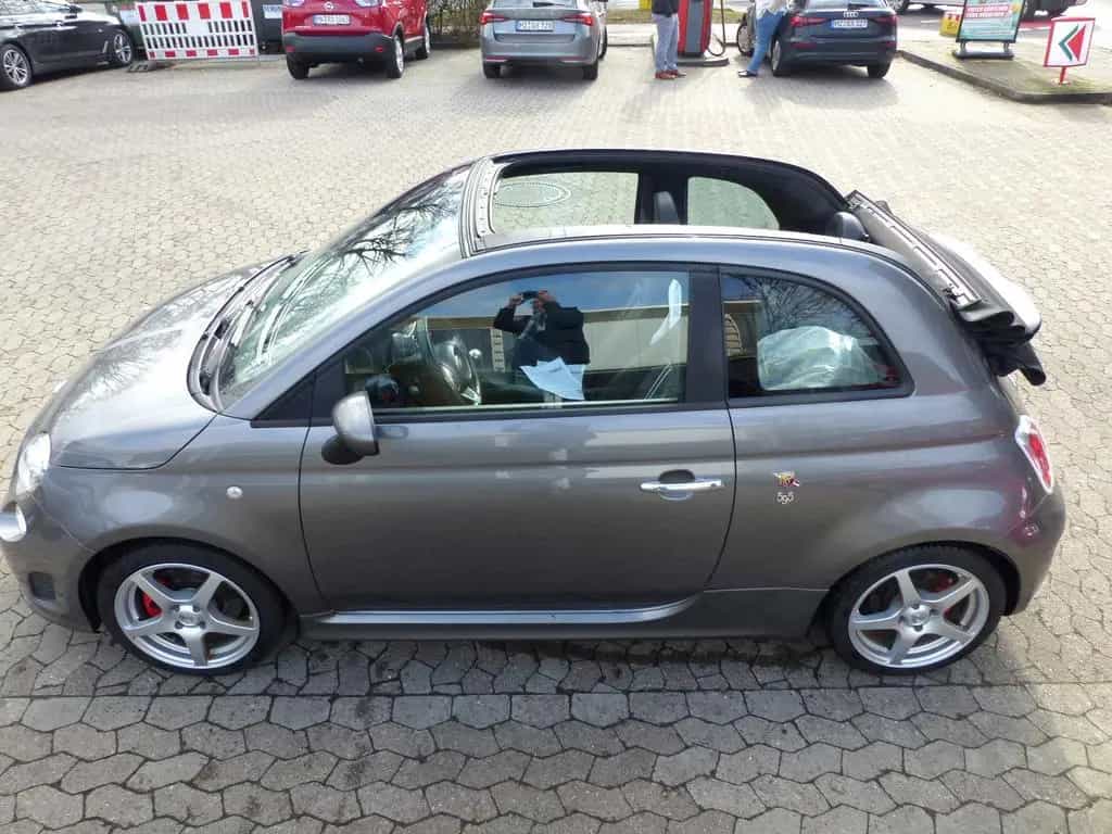 Abarth 595C Cabrio Leder/Klimaaut/Xenon/2.Hd/PDC 04/2016-photo-0