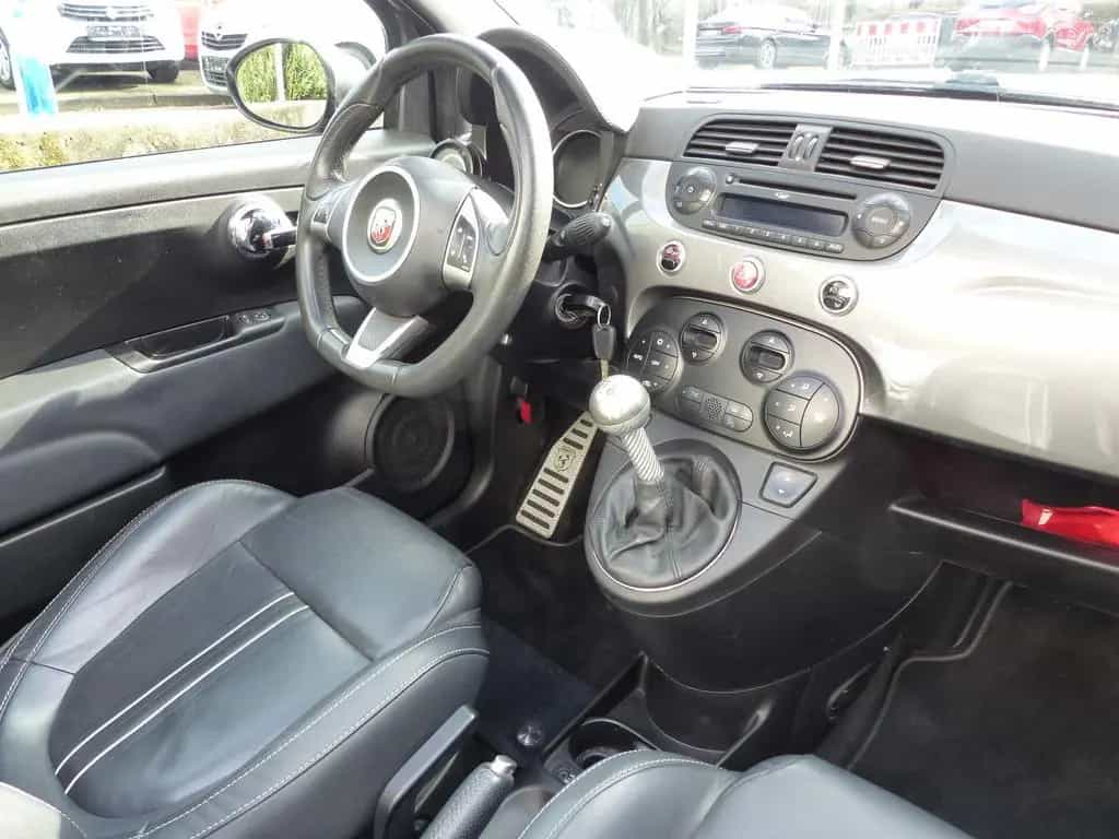 Abarth 595C Cabrio Leder/Klimaaut/Xenon/2.Hd/PDC 04/2016-photo-3