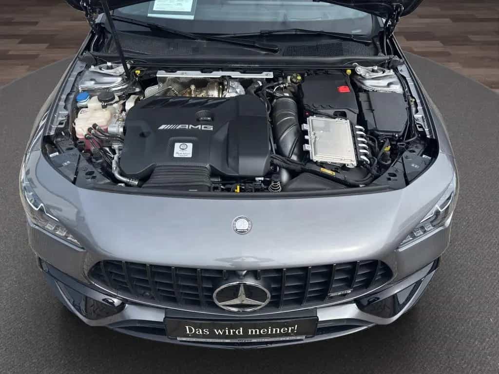 Mercedes-Benz CLA-Class 45 S 4M AMG+AERO-PLUS+PERF-SITZ+HUD+PANO+360 02/2025-photo-11