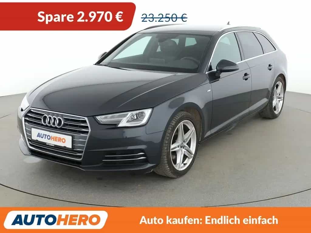 Audi A4 2.0 TFSI Sport ultra Aut.*NAVI*PDC*SHZ*TEMPO* 08/2016-photo-0
