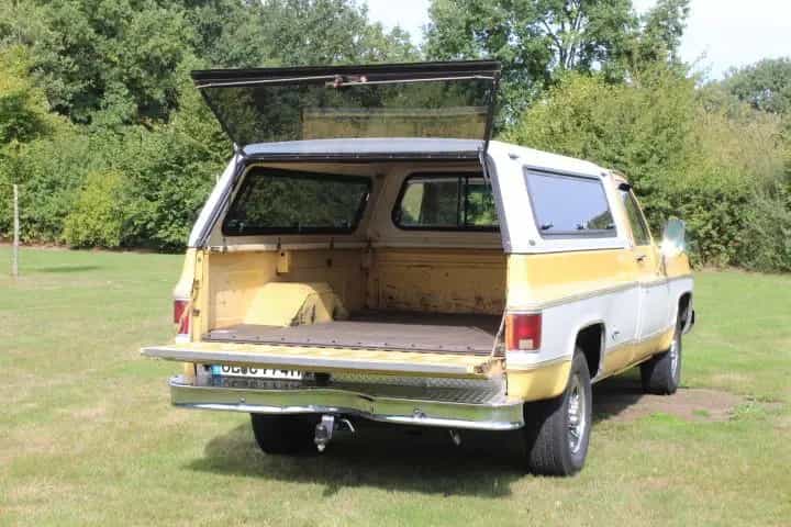 Chevrolet Silverado 1977er Longbed mit Campertop 07/1977-photo-3
