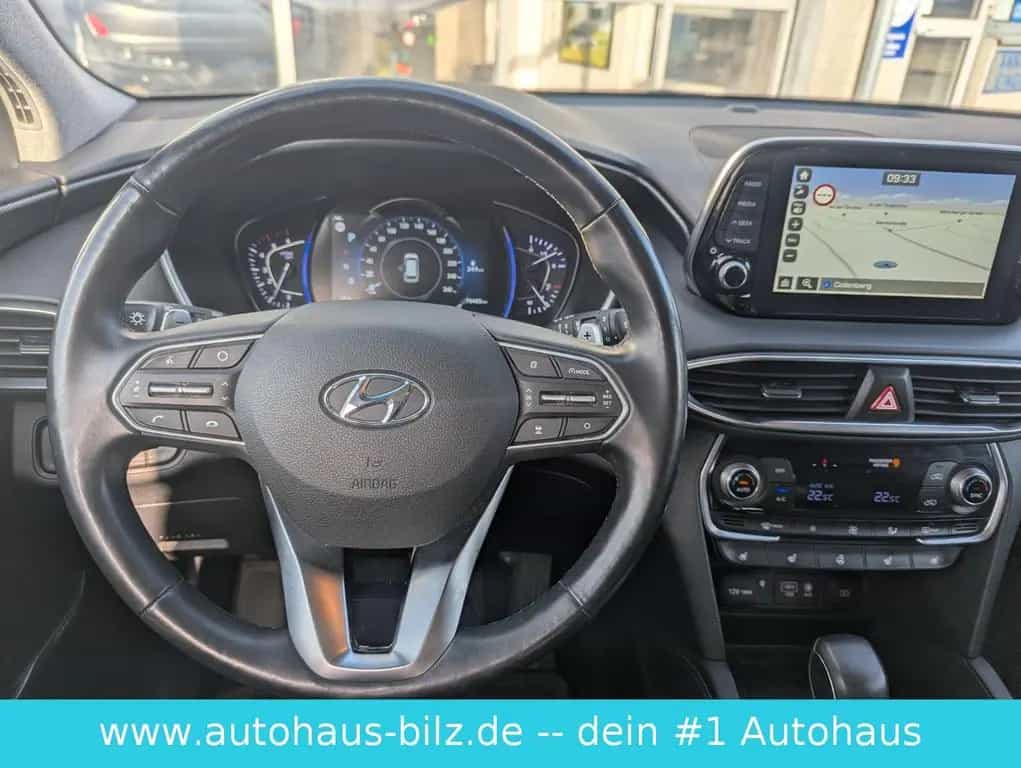 Hyundai SANTA FE Premium 4WD*LED*360*Leder*Navi* 04/2019-photo-16