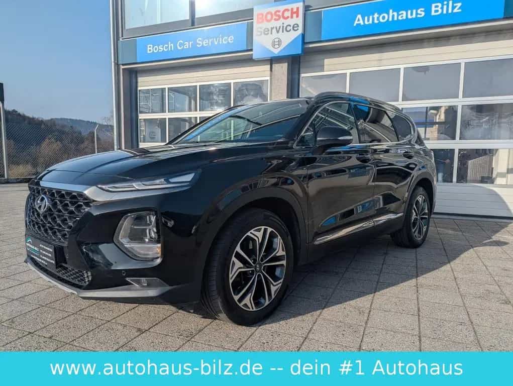 Hyundai SANTA FE Premium 4WD*LED*360*Leder*Navi* 04/2019-photo-3