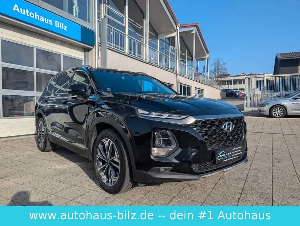 Hyundai SANTA FE Premium 4WD*LED*360*Leder*Navi* 04/2019-photo-9