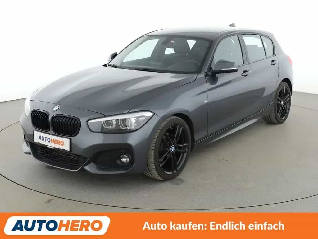BMW 118 i Edition M Sport Shadow Aut*NAVI*LED*PDC*SHZ 09/2018-photo-0