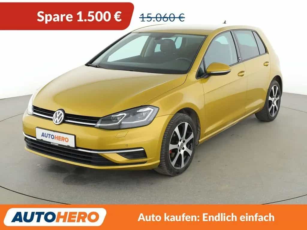 Volkswagen Golf VII 1.0 TSI Sound Aut.*NAVI*LED*ACC*PDC*SHZ 11/2017-photo-0