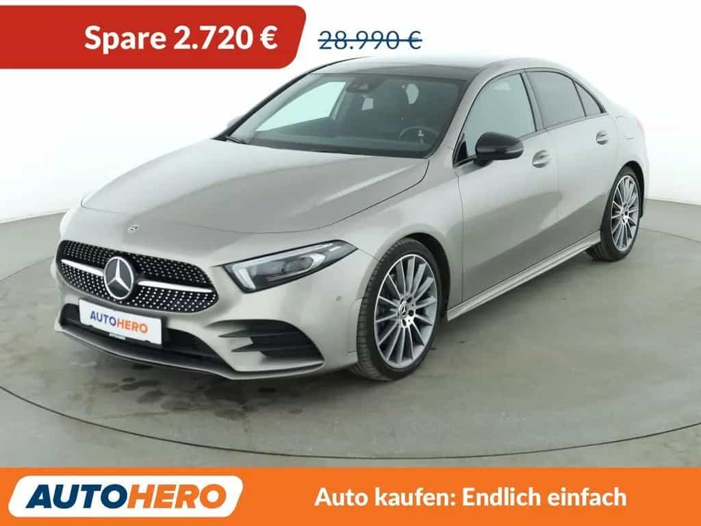 Mercedes-Benz Limousine A 220 4Matic AMG Line Aut.*NAVI*LED* 10/2019-photo-0