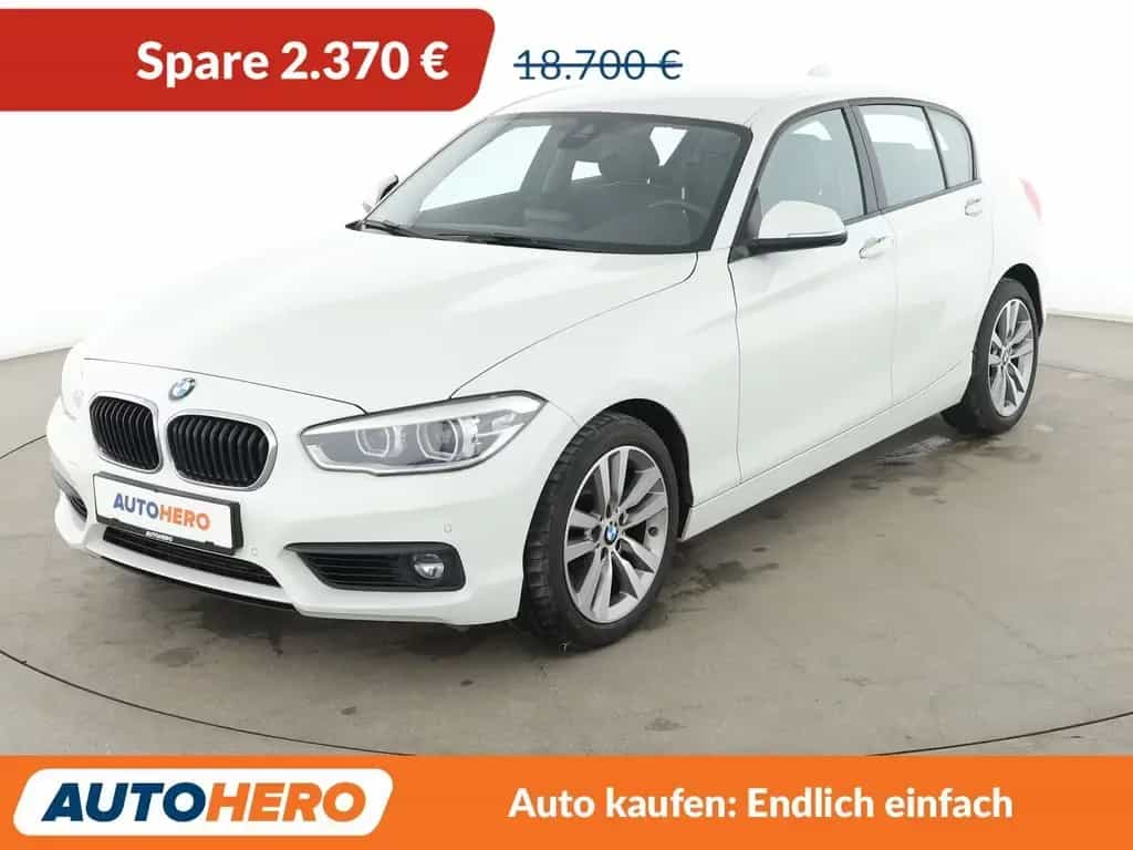 BMW 1 Series 118d Advantage Aut.*NAVI*LED*TEMPO*PDC*SHZ* 03/2019-photo-0