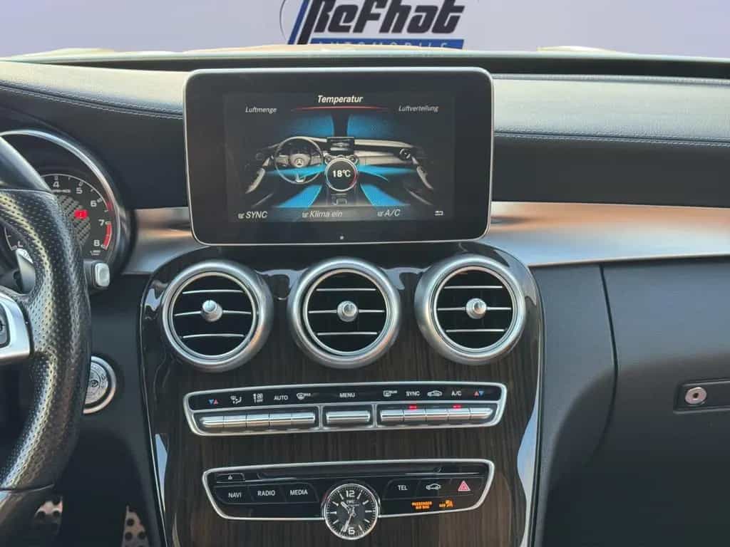 Mercedes-Benz C-Class 63AMG*DESIGNO*BURMESTER*MEMORY*KLAPPENABGASANL 08/2017-photo-17