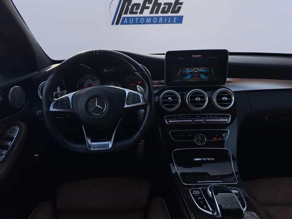 Mercedes-Benz C-Class 63AMG*DESIGNO*BURMESTER*MEMORY*KLAPPENABGASANL 08/2017-photo-21