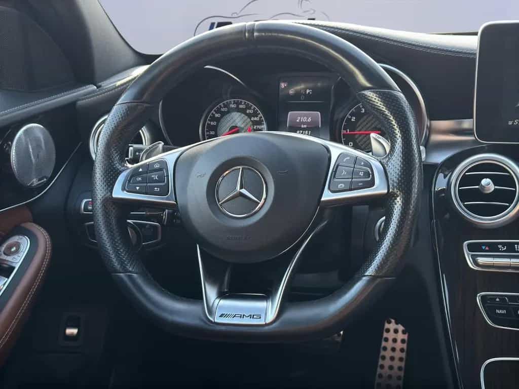 Mercedes-Benz C-Class 63AMG*DESIGNO*BURMESTER*MEMORY*KLAPPENABGASANL 08/2017-photo-22