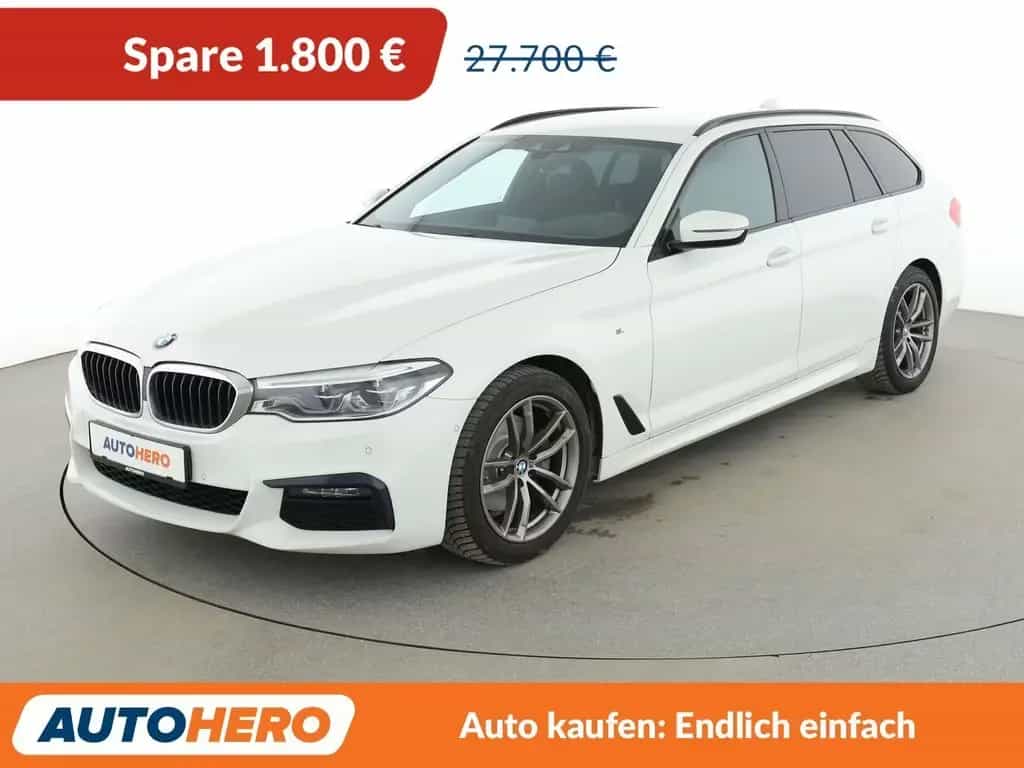 BMW 5 Series 520d M Sport Aut.*NAVI*LED*HUD*TEMPO*CAM*PDC*SHZ 10/2019-photo-0