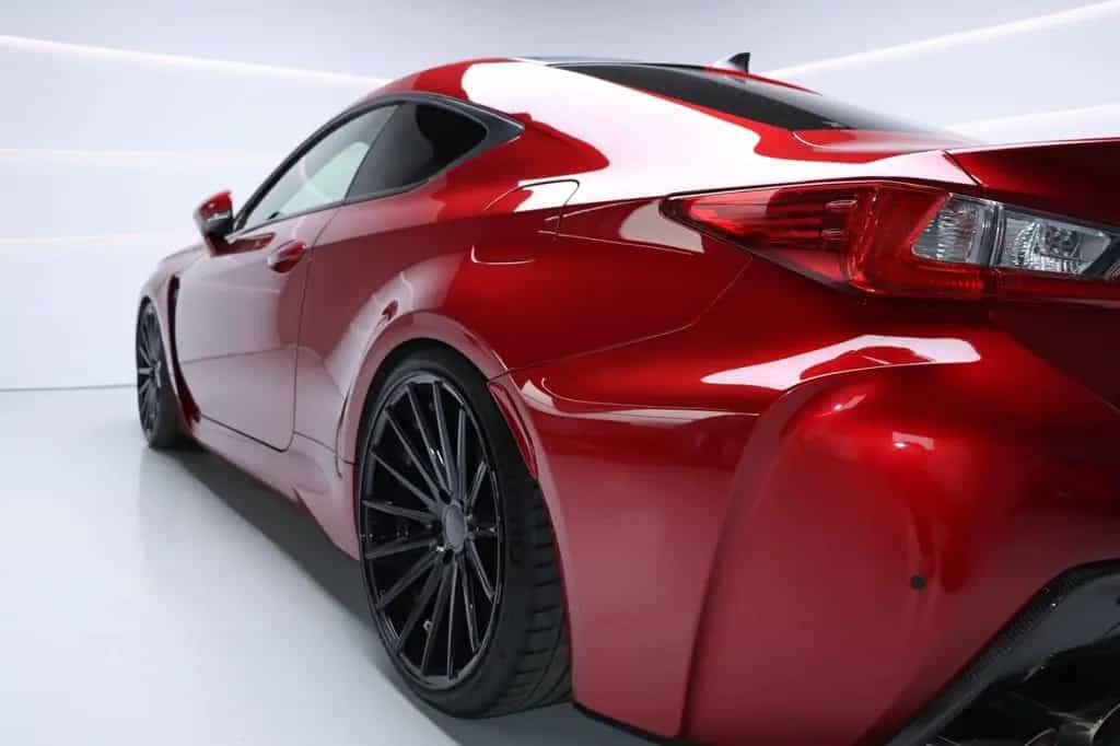 Lexus RC F Sportabgas Novel Carbon Diffusor 20"Vossen 07/2016-photo-10