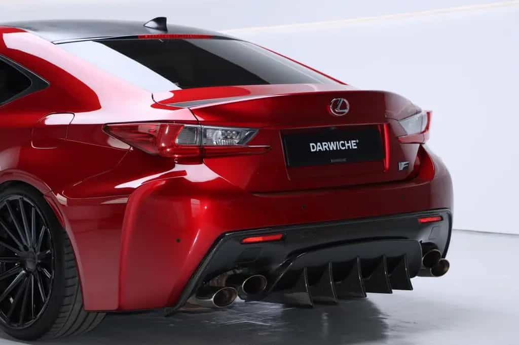Lexus RC F Sportabgas Novel Carbon Diffusor 20"Vossen 07/2016-photo-12