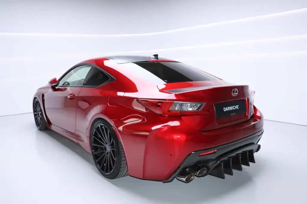 Lexus RC F Sportabgas Novel Carbon Diffusor 20"Vossen 07/2016-photo-13