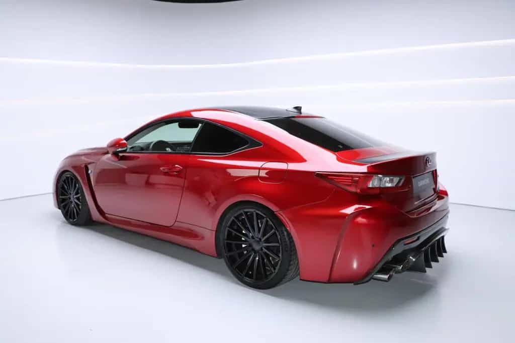 Lexus RC F Sportabgas Novel Carbon Diffusor 20"Vossen 07/2016-photo-15