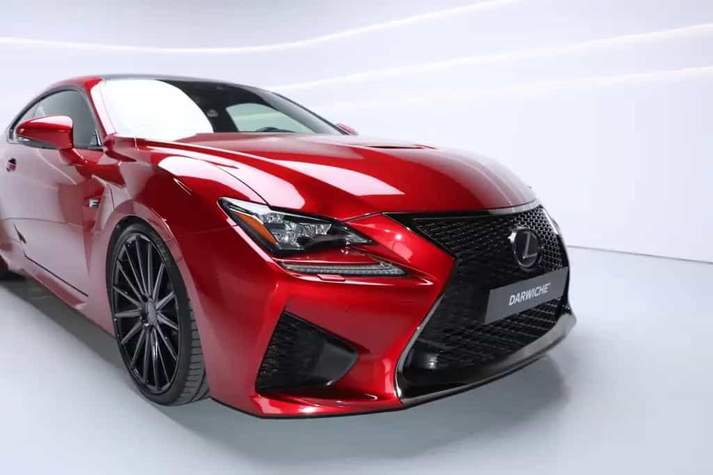 Lexus RC F Sportabgas Novel Carbon Diffusor 20"Vossen 07/2016-photo-2
