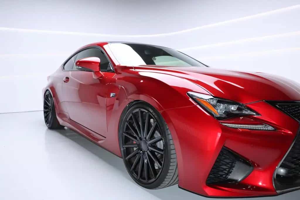 Lexus RC F Sportabgas Novel Carbon Diffusor 20"Vossen 07/2016-photo-3