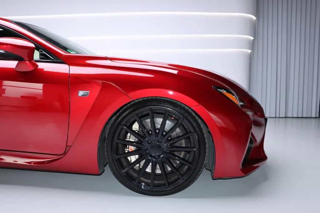 Lexus RC F Sportabgas Novel Carbon Diffusor 20"Vossen 07/2016-photo-8
