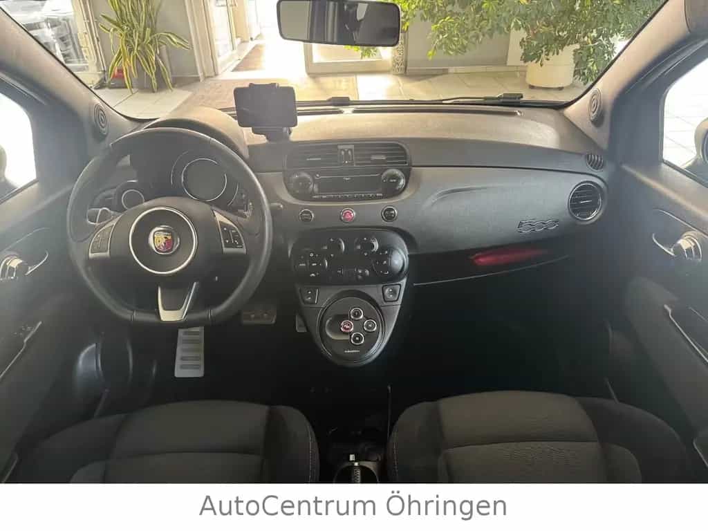 Abarth 595 Competizione 500 Competizione Sportabgas Xenon Alcantara PDC 12/2015-photo-12
