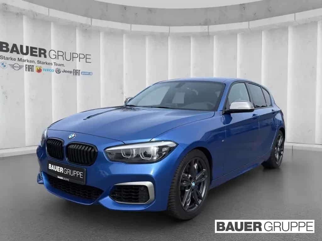 BMW M140 Special Edition Blau Matt LED H/K Navi PDC 07/2019-photo-0