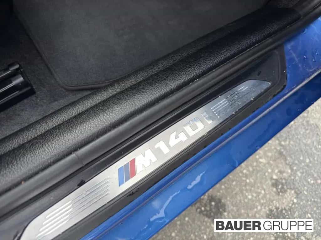 BMW M140 Special Edition Blau Matt LED H/K Navi PDC 07/2019-photo-17