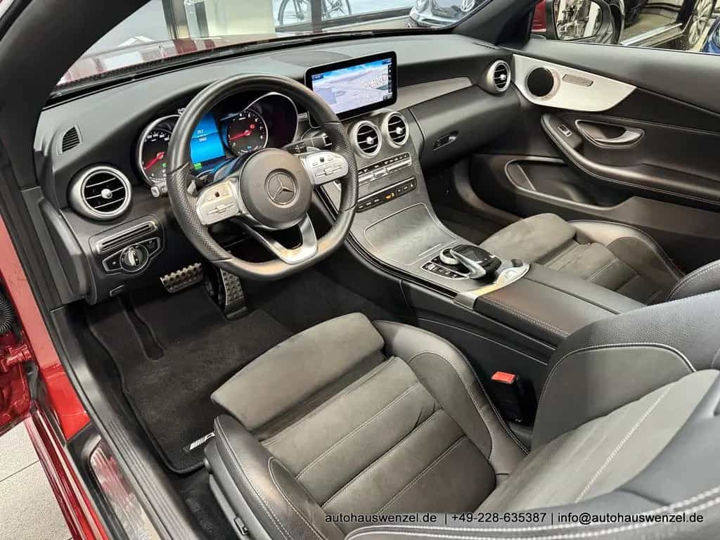Mercedes-Benz C-Class 200 Cabrio AMG Aut. - nur 27 tkm - KAM CARPLAY 09/2018-photo-11