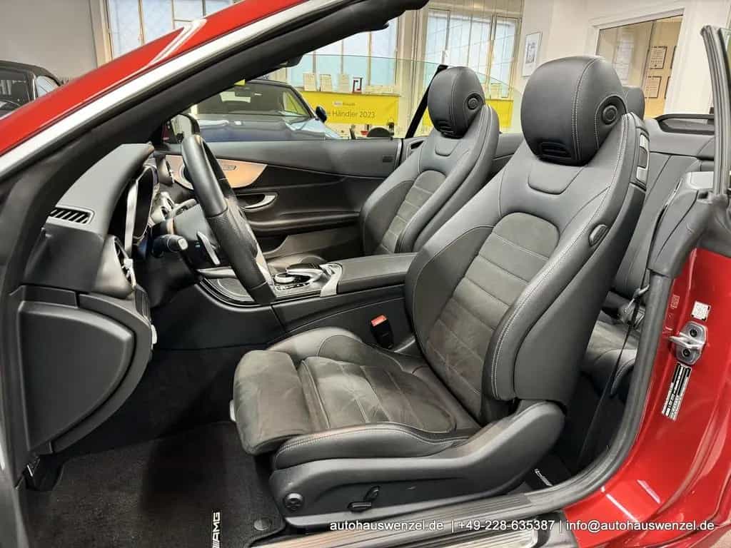 Mercedes-Benz C-Class 200 Cabrio AMG Aut. - nur 27 tkm - KAM CARPLAY 09/2018-photo-13