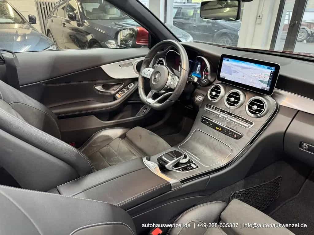 Mercedes-Benz C-Class 200 Cabrio AMG Aut. - nur 27 tkm - KAM CARPLAY 09/2018-photo-15