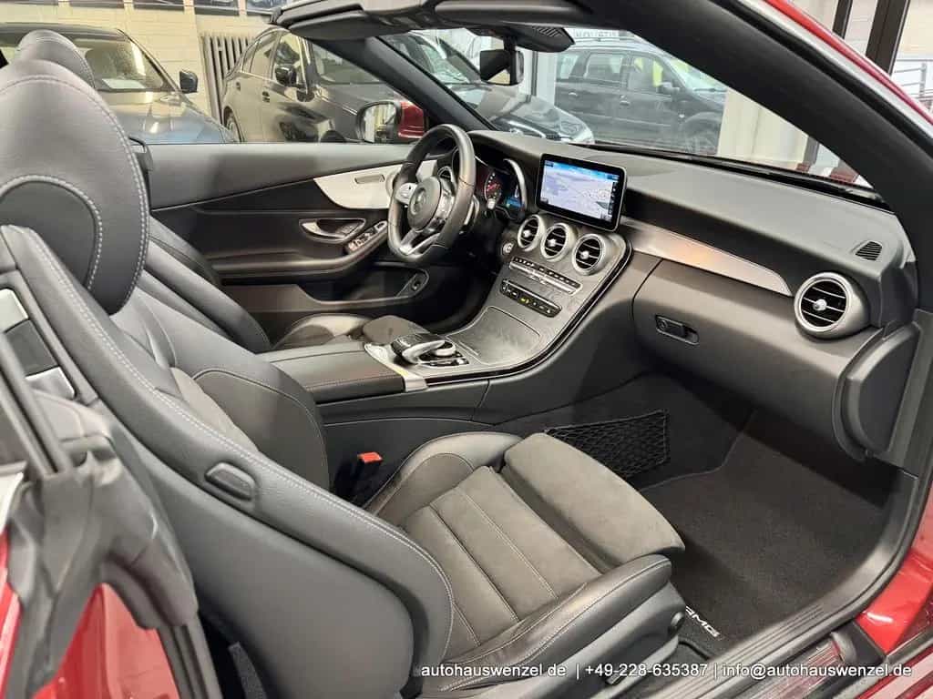 Mercedes-Benz C-Class 200 Cabrio AMG Aut. - nur 27 tkm - KAM CARPLAY 09/2018-photo-16