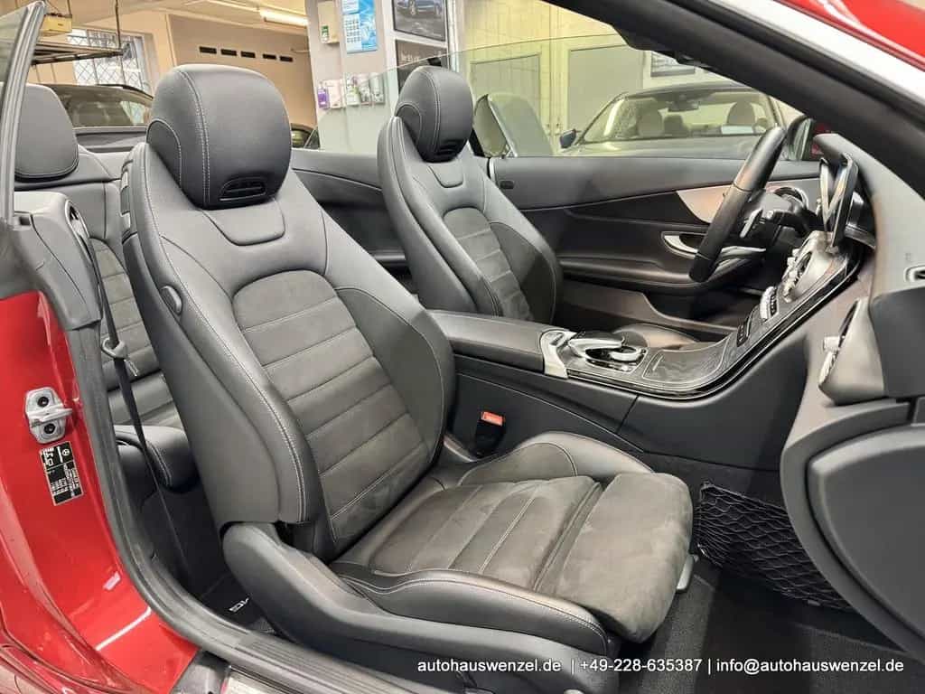 Mercedes-Benz C-Class 200 Cabrio AMG Aut. - nur 27 tkm - KAM CARPLAY 09/2018-photo-17