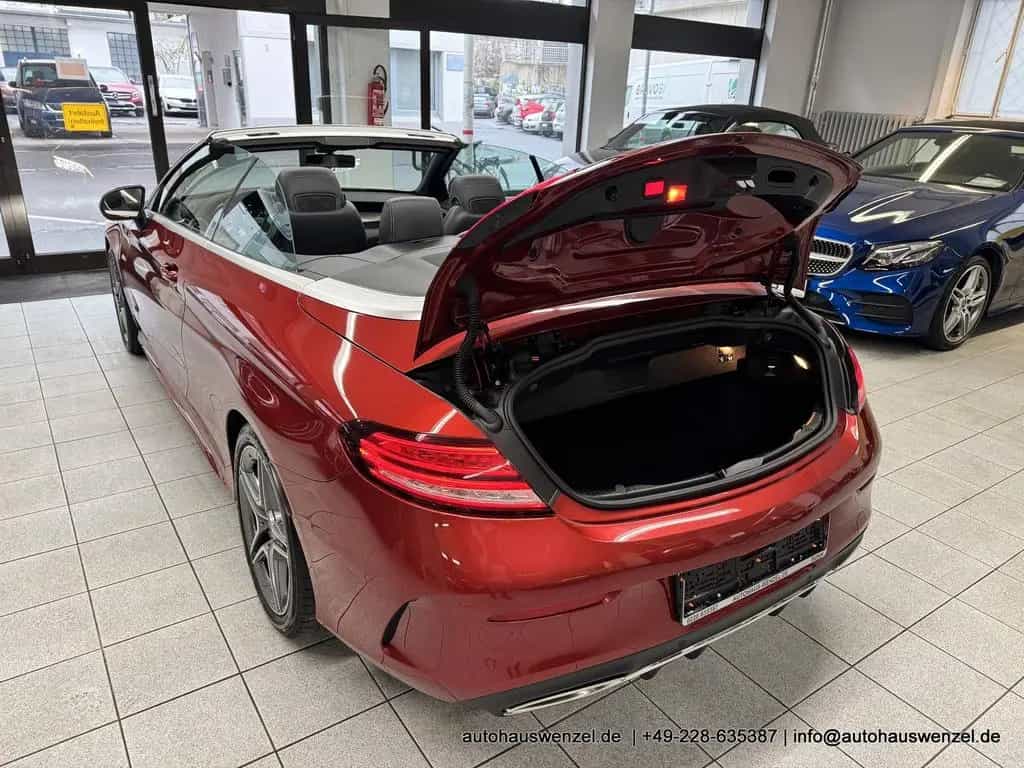Mercedes-Benz C-Class 200 Cabrio AMG Aut. - nur 27 tkm - KAM CARPLAY 09/2018-photo-24
