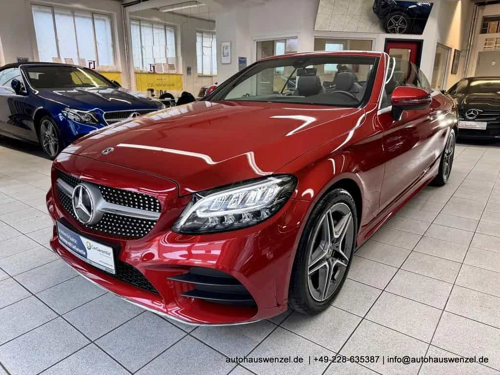 Mercedes-Benz C-Class 200 Cabrio AMG Aut. - nur 27 tkm - KAM CARPLAY 09/2018-photo-27