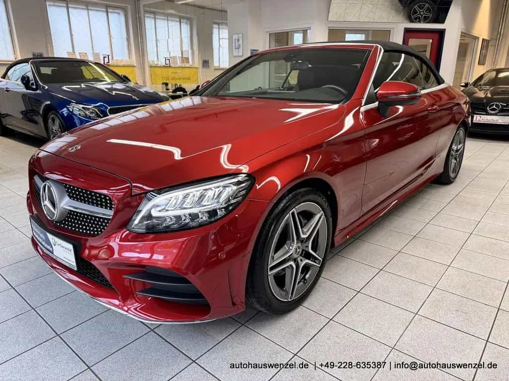 Mercedes-Benz C-Class 200 Cabrio AMG Aut. - nur 27 tkm - KAM CARPLAY 09/2018-photo-33