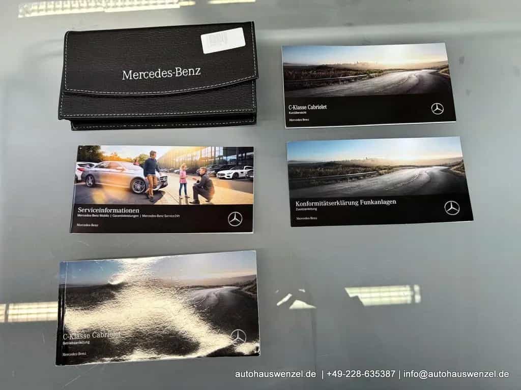 Mercedes-Benz C-Class 200 Cabrio AMG Aut. - nur 27 tkm - KAM CARPLAY 09/2018-photo-34