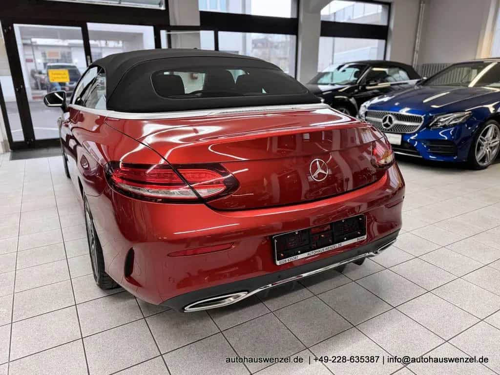 Mercedes-Benz C-Class 200 Cabrio AMG Aut. - nur 27 tkm - KAM CARPLAY 09/2018-photo-7