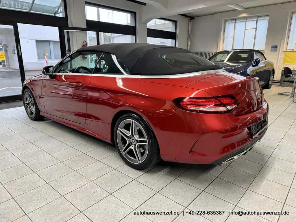 Mercedes-Benz C-Class 200 Cabrio AMG Aut. - nur 27 tkm - KAM CARPLAY 09/2018-photo-8