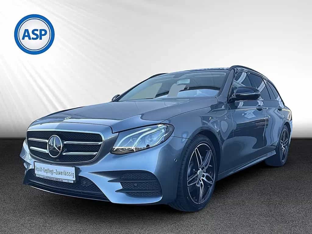 Mercedes-Benz E 300 d T 9G-tronic AMG Line LED NAV SHZ RFK STHZ 08/2019-photo-0