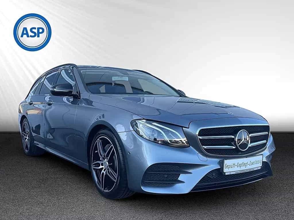 Mercedes-Benz E 300 d T 9G-tronic AMG Line LED NAV SHZ RFK STHZ 08/2019-photo-2