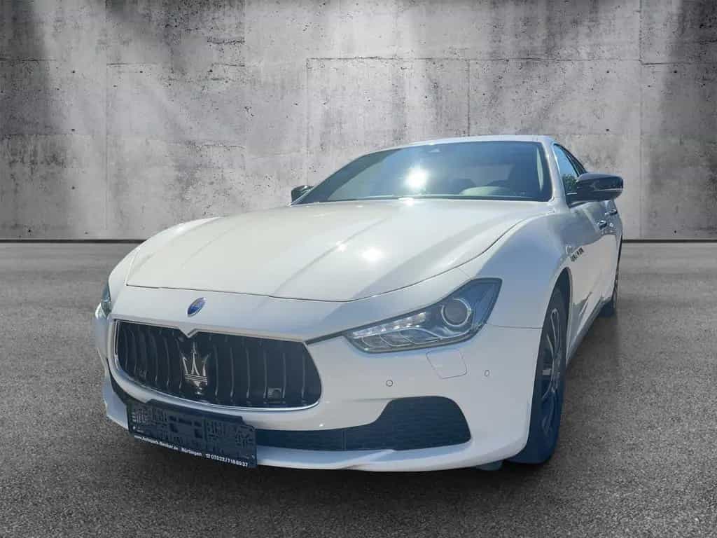 Maserati Ghibli 3.0 V6 RWD*GERMAN CAR*2 HAND* 04/2017-photo-0