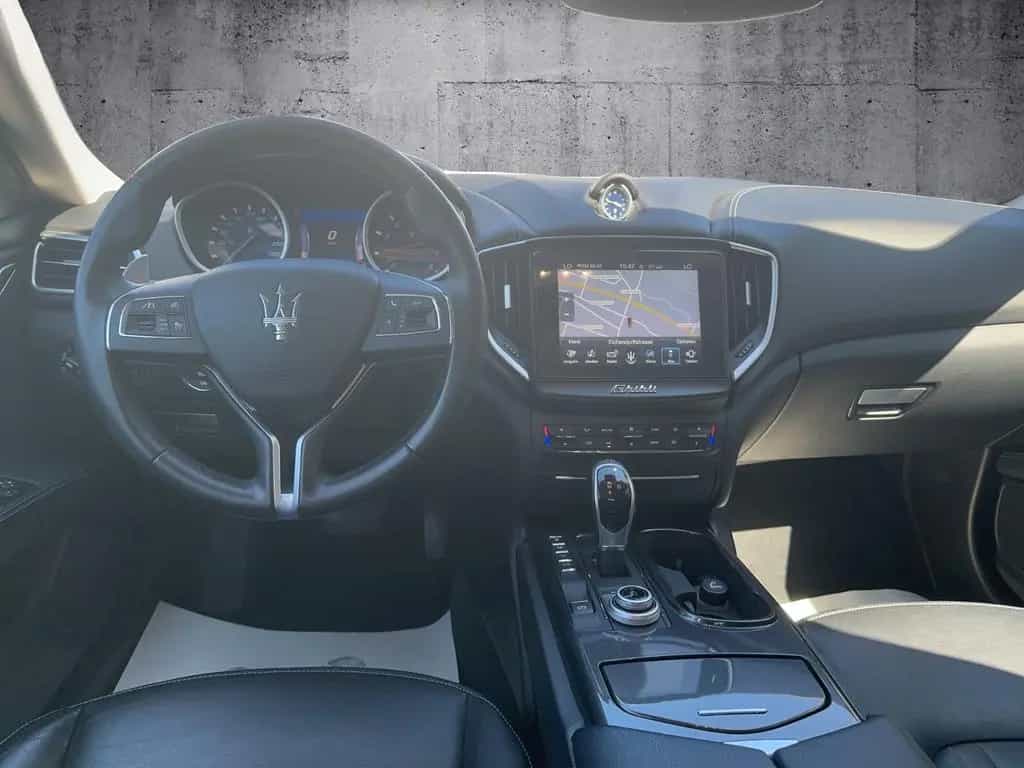Maserati Ghibli 3.0 V6 RWD*GERMAN CAR*2 HAND* 04/2017-photo-10