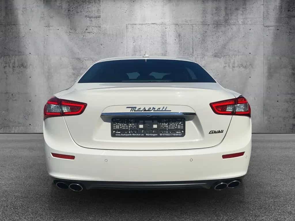 Maserati Ghibli 3.0 V6 RWD*GERMAN CAR*2 HAND* 04/2017-photo-3