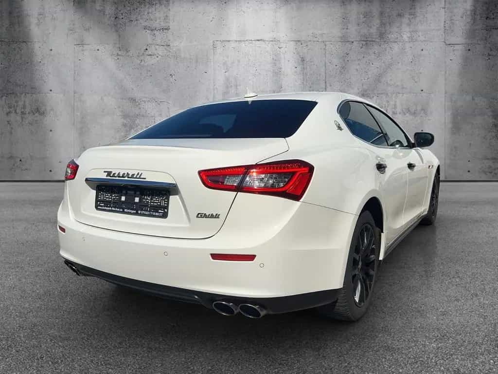 Maserati Ghibli 3.0 V6 RWD*GERMAN CAR*2 HAND* 04/2017-photo-4