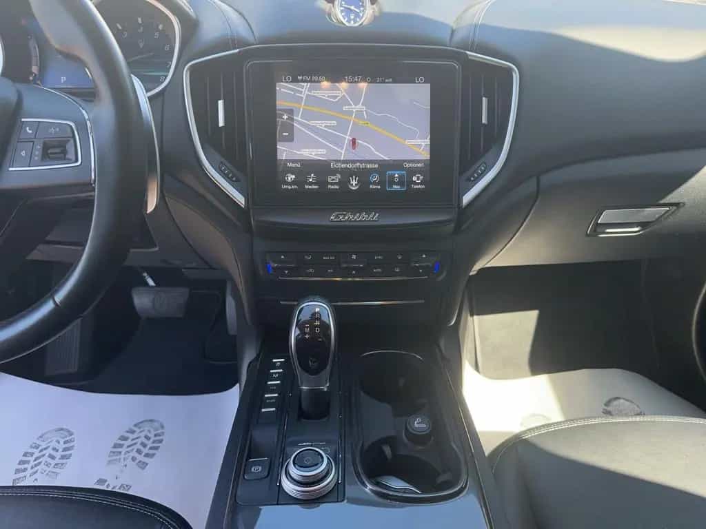 Maserati Ghibli 3.0 V6 RWD*GERMAN CAR*2 HAND* 04/2017-photo-9