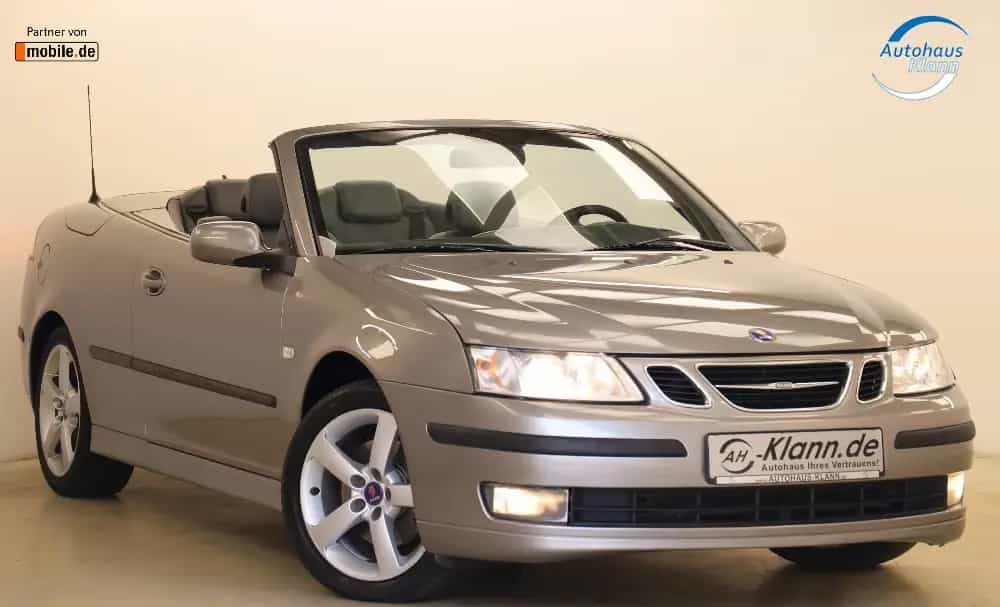 Saab 9-3 2.0T 209PS Cabrio Vector Tempomat Leder SHZ 03/2006-photo-1